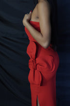 Red Bow Dress