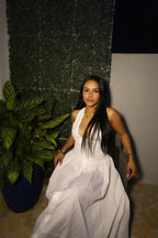 White Long Dress