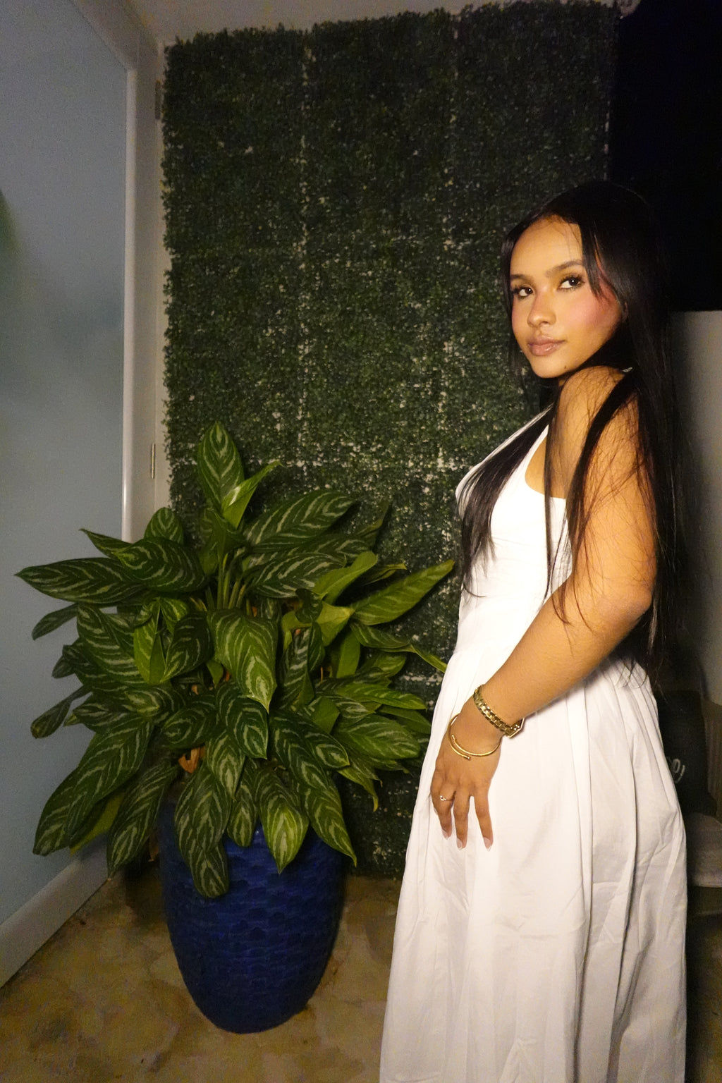 White Long Dress